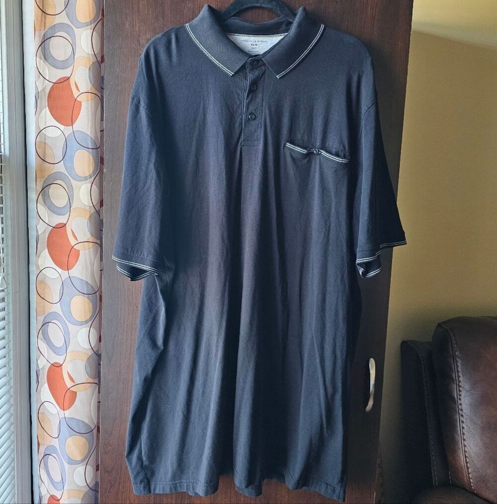 Shaquille O'Neal Men's Black Polo Shirt